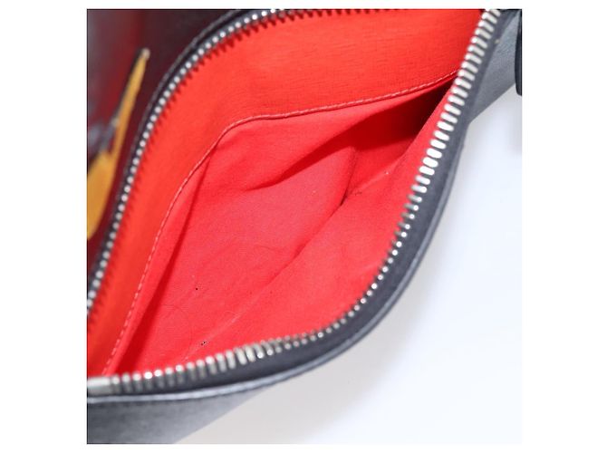 Borsa Tote FENDI Monster in pelle nera e argento Auth 201937 Nero - vista 22