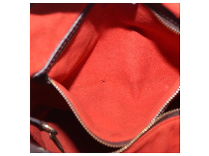 Borsa a tracolla LOUIS VUITTON Damier Ebene Marais N42240 LV Auth hk4107 - vista 24