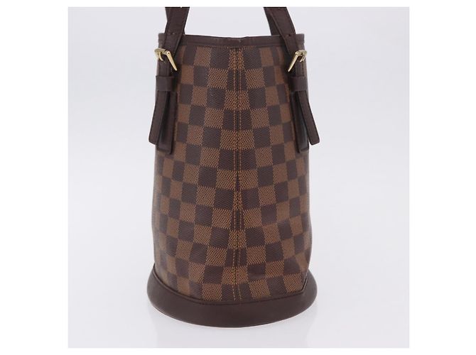 Borsa a tracolla LOUIS VUITTON Damier Ebene Marais N42240 LV Auth hk4107 - vista 3
