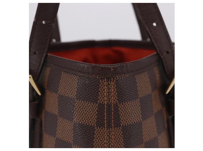Borsa a tracolla LOUIS VUITTON Damier Ebene Marais N42240 LV Auth hk4107 - vista 4