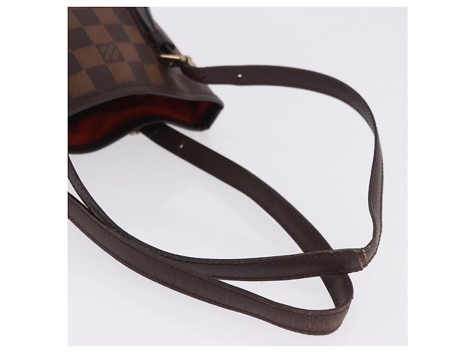 Borsa a tracolla LOUIS VUITTON Damier Ebene Marais N42240 LV Auth hk4107 - vista 8