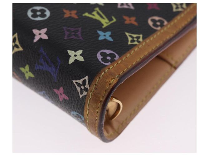 LOUIS VUITTON Monogram Multicolor Agenda GM Cover Black R20893 LV Auth 202101V - vista 14