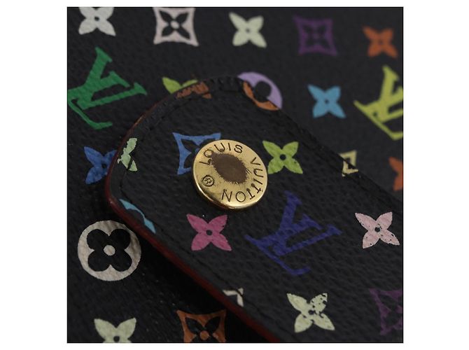 LOUIS VUITTON Monogram Multicolor Agenda GM Cover Black R20893 LV Auth 202101V - vista 19