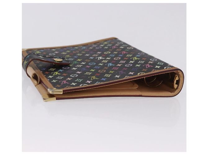 LOUIS VUITTON Monogram Multicolor Agenda GM Cover Black R20893 LV Auth 202101V - vista 6