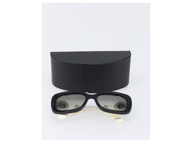PRADA Sonnenbrille Plastic Black Auth bs36877V Schwarz - Ansicht 12