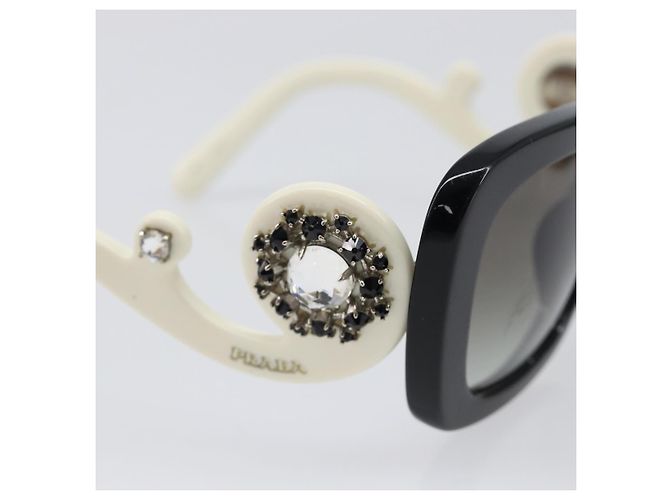 PRADA Sonnenbrille Plastic Black Auth bs36877V Schwarz - Ansicht 7