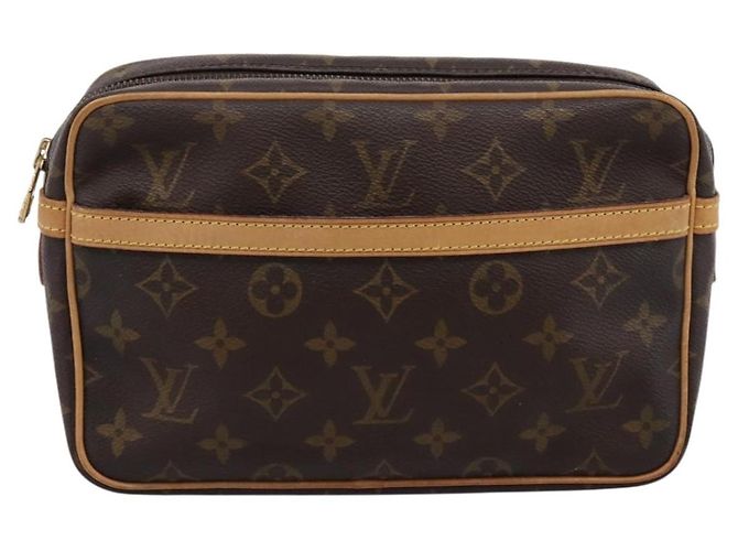 LOUIS VUITTON Monogram Compiegne 23 Clutch Bag M51847 LV Auth 199437 Monogramma - vista 13
