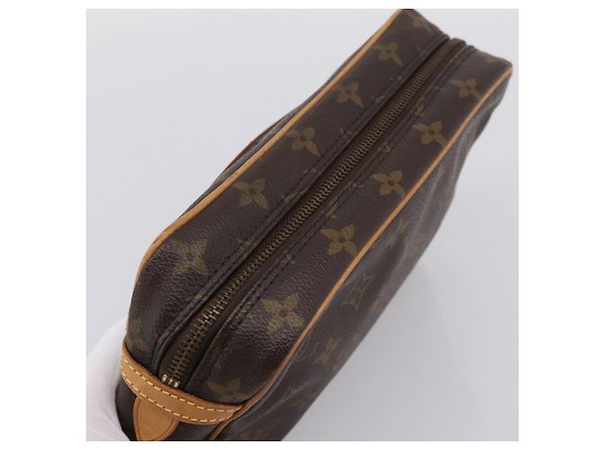 LOUIS VUITTON Monogram Compiegne 23 Clutch Bag M51847 LV Auth 199437 Monogramma - vista 5