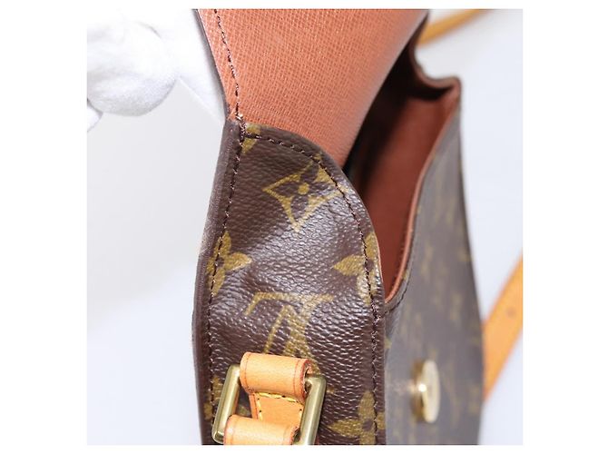 LOUIS VUITTON Monogram Saint Cloud PM Shoulder Bag M51244 LV Auth 201959A Monogramme - vue 20