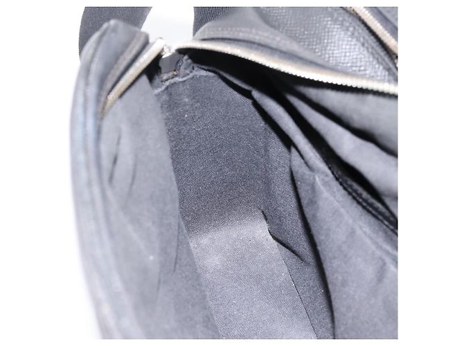 Borsa a tracolla LOUIS VUITTON Taiga Reporter PM Ardoise M30152 LV Auth ka6020 Grigio - vista 19