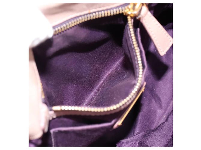 Bolsa Miu Miu Matelassé em couro 2way Rosa Ouro Auth 199464A Dourado - vista 23