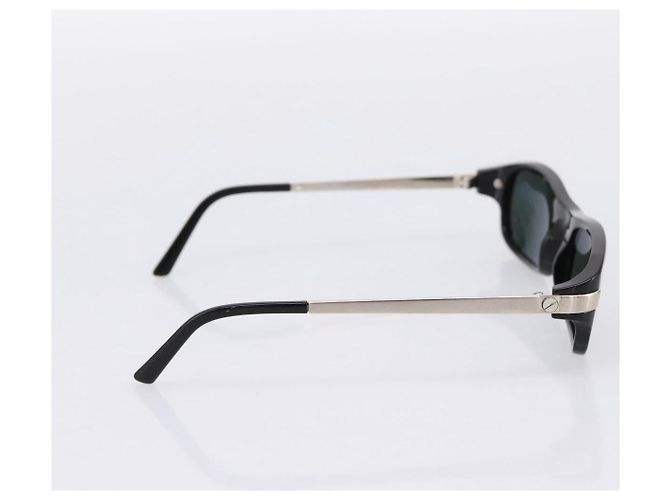 CARTIER Sonnenbrille Plastic Black Auth bs36860V Schwarz - Ansicht 4