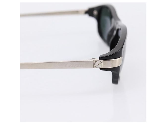 CARTIER Sonnenbrille Plastic Black Auth bs36860V Schwarz - Ansicht 5