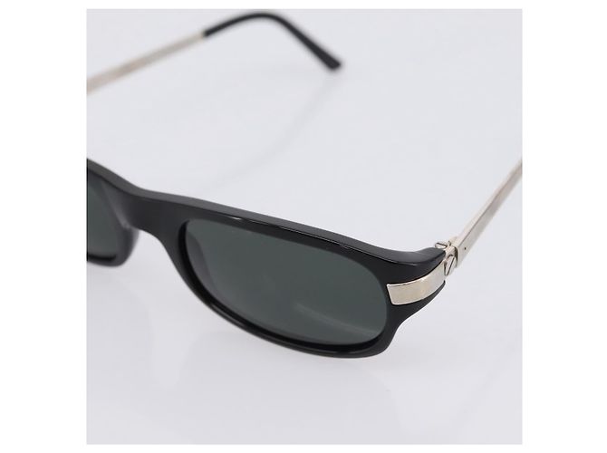 CARTIER Sonnenbrille Plastic Black Auth bs36860V Schwarz - Ansicht 9