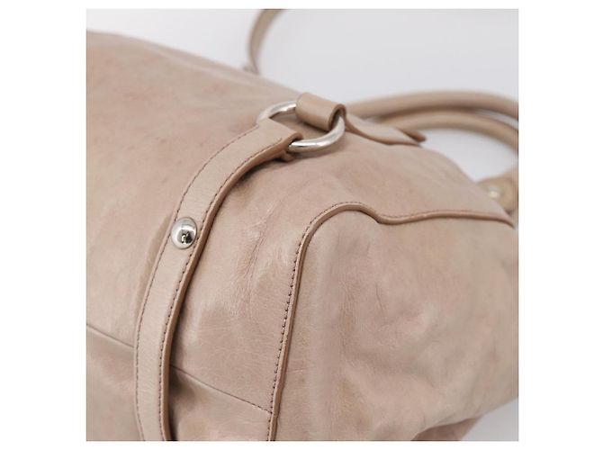 Miu Miu Handtasche Vitellolux 2way Pink Silver Auth 202001A Silber - Ansicht 10