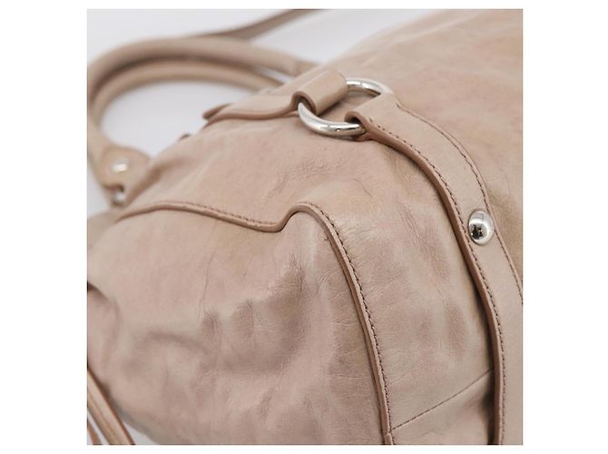 Miu Miu Handtasche Vitellolux 2way Pink Silver Auth 202001A Silber - Ansicht 15