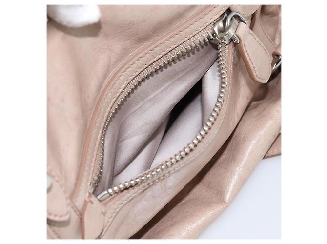 Miu Miu Handtasche Vitellolux 2way Pink Silver Auth 202001A Silber - Ansicht 24