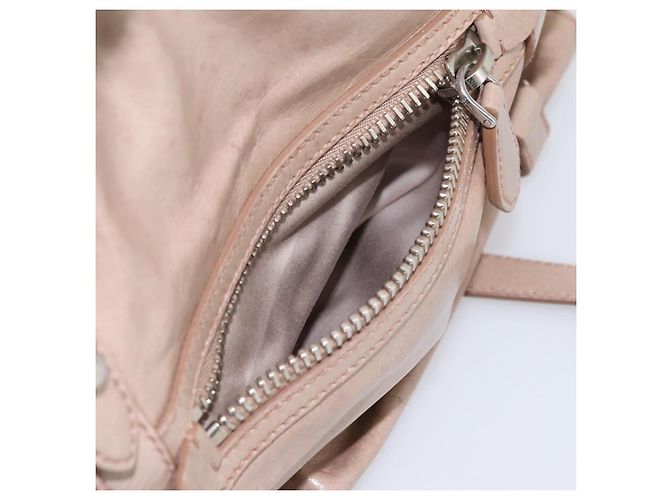 Miu Miu Handtasche Vitellolux 2way Pink Silver Auth 202001A Silber - Ansicht 25