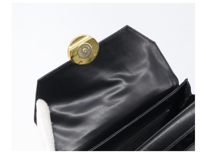 Borsa a mano VALENTINO in pelle 2way Nera Tono Oro Auth BA15401A Nero - vista 10