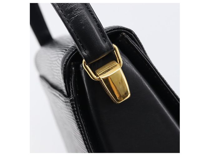 Borsa a mano VALENTINO in pelle 2way Nera Tono Oro Auth BA15401A Nero - vista 19