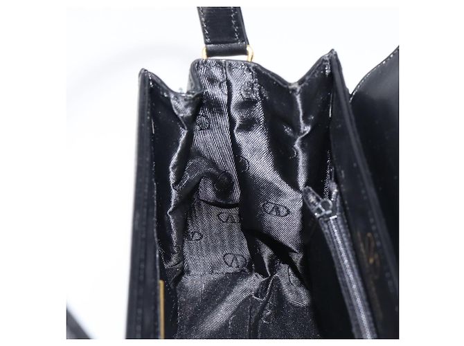 Borsa a mano VALENTINO in pelle 2way Nera Tono Oro Auth BA15401A Nero - vista 22