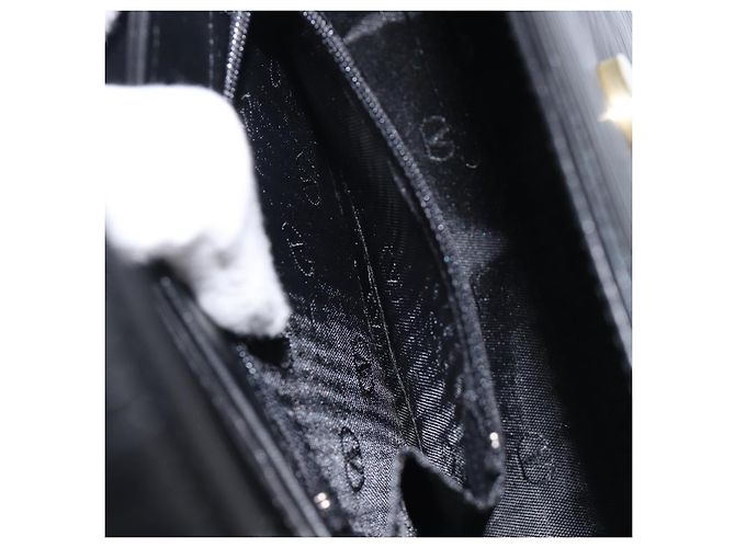 Borsa a mano VALENTINO in pelle 2way Nera Tono Oro Auth BA15401A Nero - vista 24