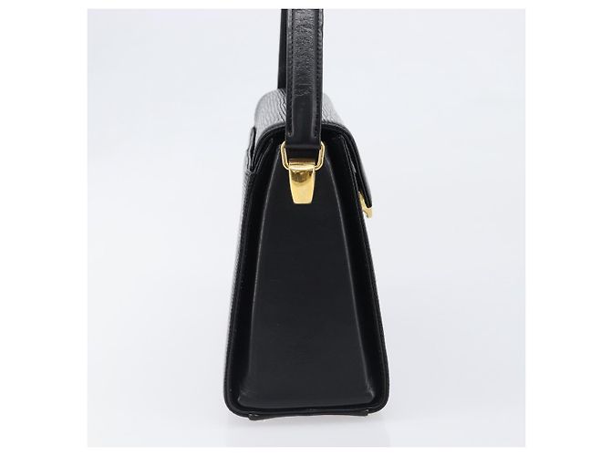 Borsa a mano VALENTINO in pelle 2way Nera Tono Oro Auth BA15401A Nero - vista 5