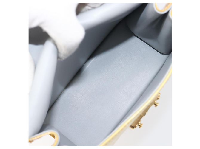 LOUIS VUITTON Monogram Vernis Spring Street Hand Bag Gris M91029 LV Auth 200809 Grau - Ansicht 11
