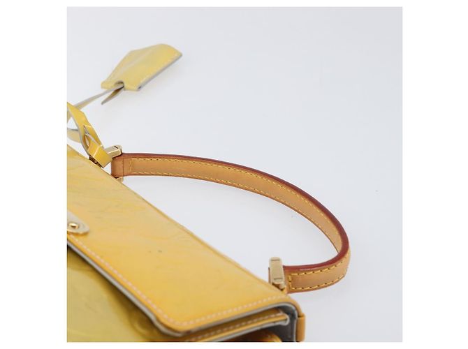 LOUIS VUITTON Monogram Vernis Spring Street Hand Bag Gris M91029 LV Auth 200809 Grau - Ansicht 14