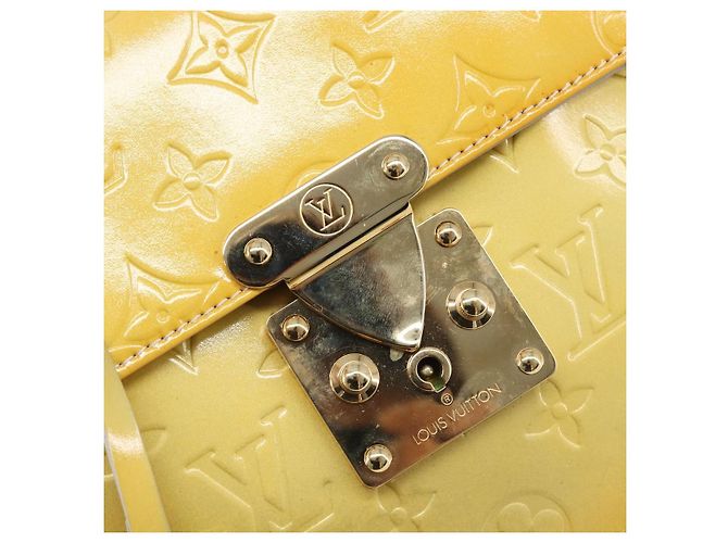 LOUIS VUITTON Monogram Vernis Spring Street Hand Bag Gris M91029 LV Auth 200809 Grau - Ansicht 20