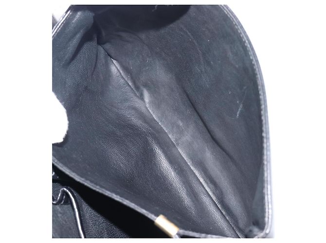 Céline CELINE Schultertasche aus Leder Schwarz Gold Auth mr2877 Golden - Ansicht 23