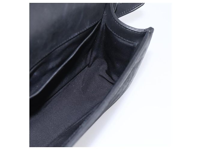 Borsa a catena CHANEL Boy Chanel Matelasse in pelle di vitello nera argento CC Auth 199543M Nero - vista 19