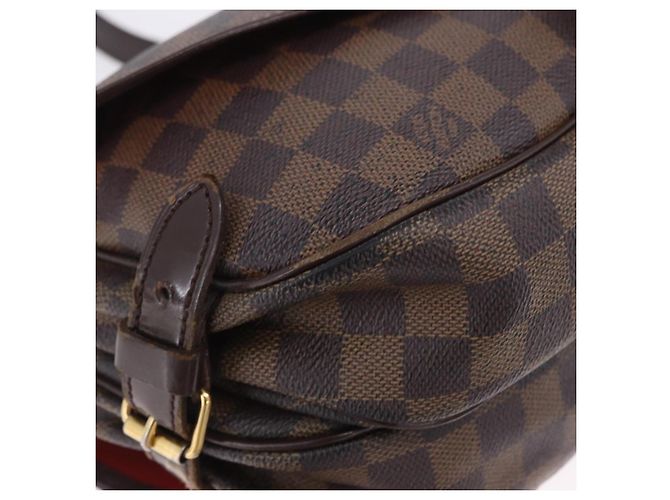 LOUIS VUITTON Damier Ebene Saumur 30 Shoulder Bag SPO N48081 LV Auth 196874 - vista 10
