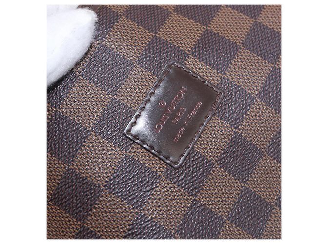 LOUIS VUITTON Damier Ebene Saumur 30 Shoulder Bag SPO N48081 LV Auth 196874 - vista 22