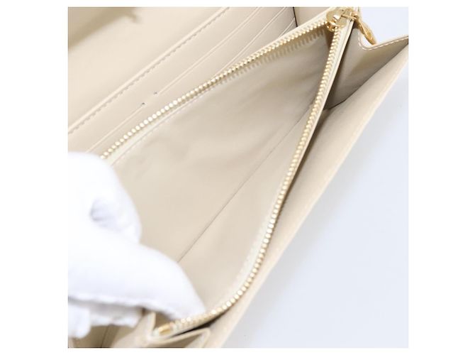 LOUIS VUITTON Vernis Portefeiulle Sarah Wallet Broncorail M91466 LV Auth 201013V - Ansicht 10
