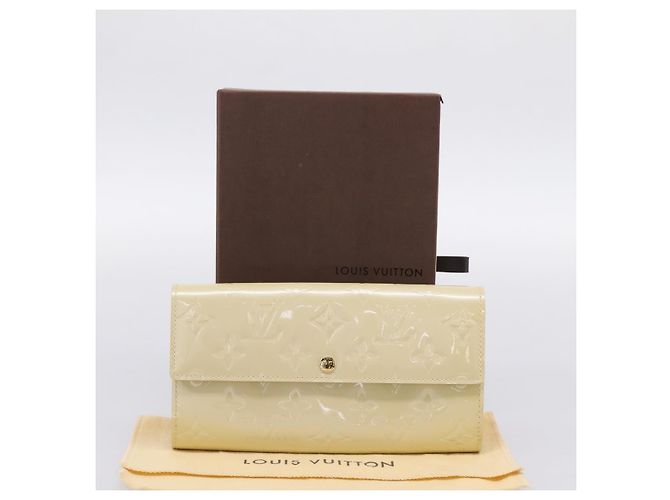 LOUIS VUITTON Vernis Portefeiulle Sarah Wallet Broncorail M91466 LV Auth 201013V - Ansicht 12