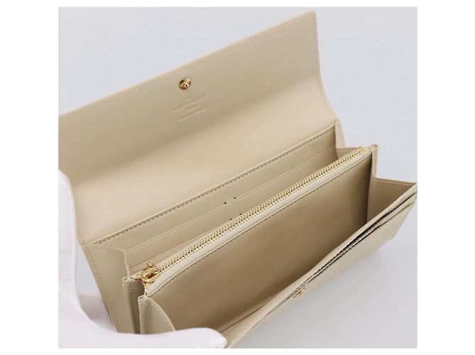 LOUIS VUITTON Vernis Portefeiulle Sarah Wallet Broncorail M91466 LV Auth 201013V - Ansicht 8