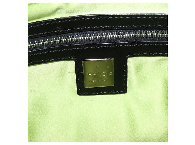 FENDI Mamma Baguette Schultertasche aus Canvas und Perlen, multicolor silber, Auth yk20784SAM Mehrfarben - Ansicht 21