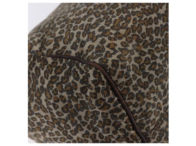 Bottega Veneta Borsa a tracolla BOTTEGAVENETA Satin Brown Gold Tone Auth SW2678V - vista 16