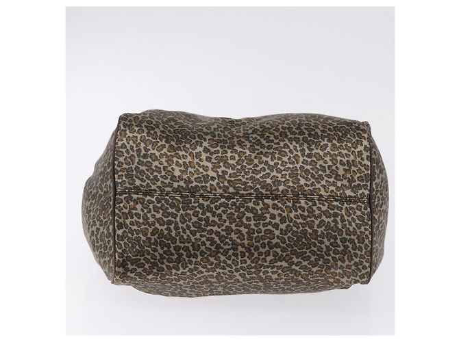 Bottega Veneta Borsa a tracolla BOTTEGAVENETA Satin Brown Gold Tone Auth SW2678V - vista 5