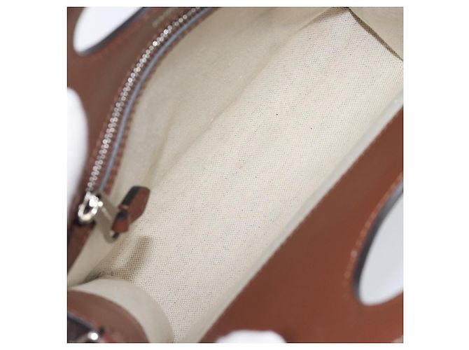Borsa a mano BURBERRY Canvas 2way Silver Black Auth 202239V Nero Argento - vista 10