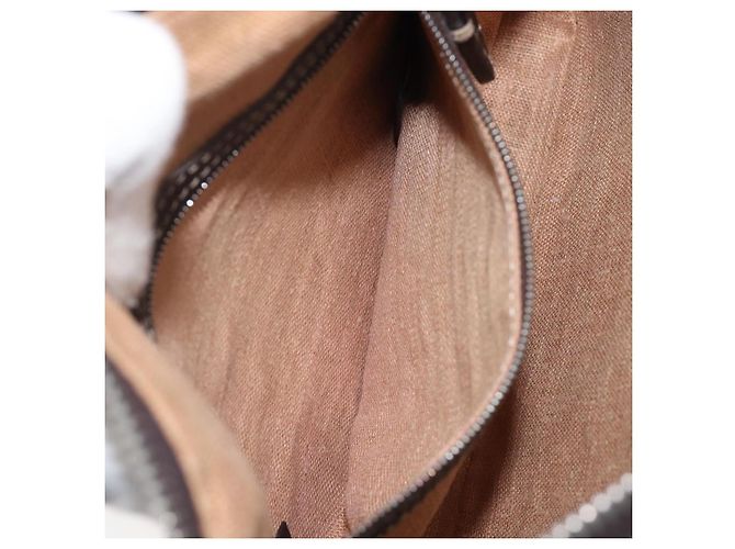 FENDI Zucca Canvas Celeria Schultertasche Schwarz Braun Auth 199921A - Ansicht 23