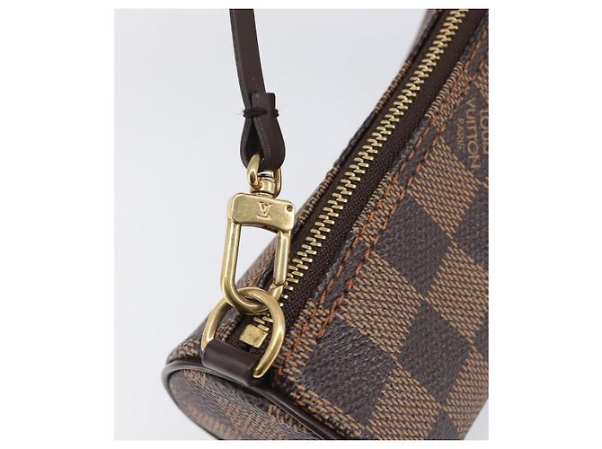 LOUIS VUITTON Damier Ebene Papillon Pouch LV Auth 202021A - vista 10