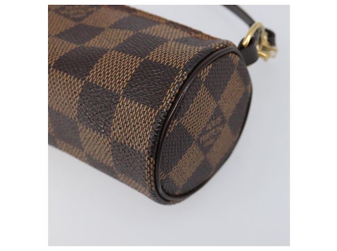 LOUIS VUITTON Damier Ebene Papillon Pouch LV Auth 202021A - vista 14
