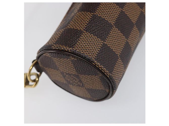 LOUIS VUITTON Damier Ebene Papillon Pouch LV Auth 202021A - vista 17