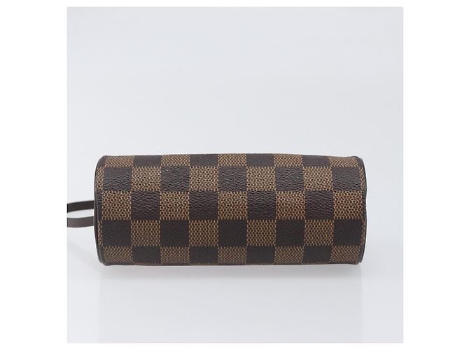 LOUIS VUITTON Damier Ebene Papillon Pouch LV Auth 202021A - vista 5