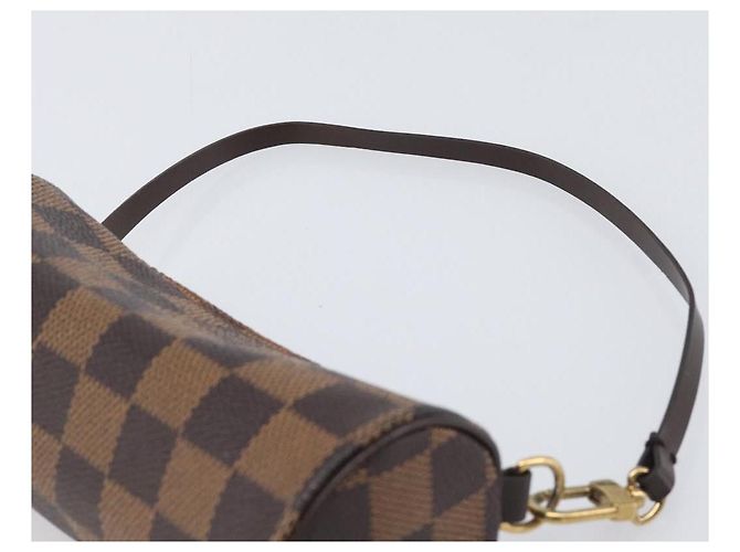 LOUIS VUITTON Damier Ebene Papillon Pouch LV Auth 202021A - vista 8