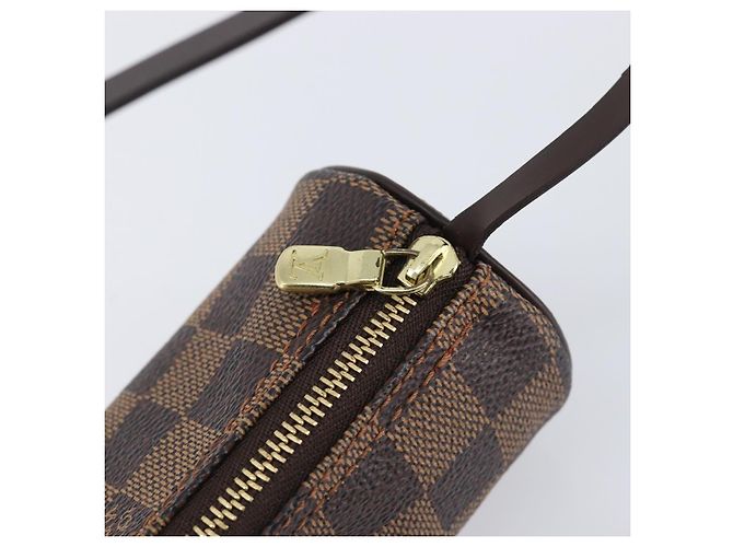LOUIS VUITTON Damier Ebene Papillon Pouch LV Auth 202021A - vista 9