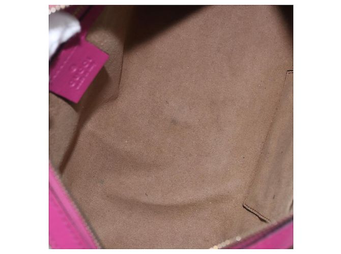 Borsa a mano GUCCI GG Supreme PVC 2way Beige Gold 409529 Auth 199935A - vista 11