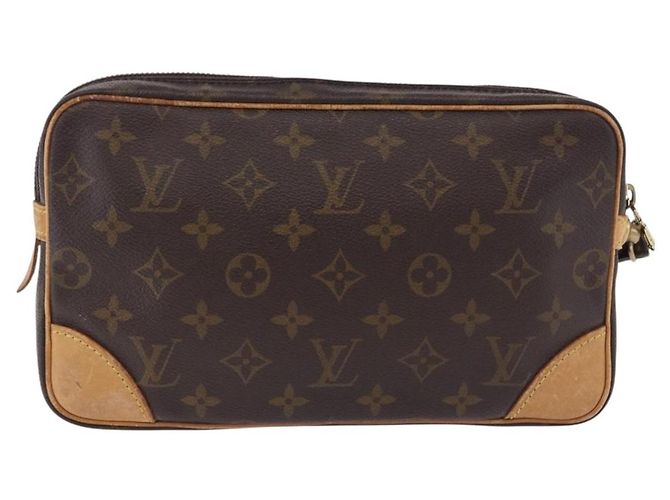 LOUIS VUITTON Monogram Marly Dragonne GM Clutch Bag M51825 LV Auth hk4092 Monogramma - vista 2